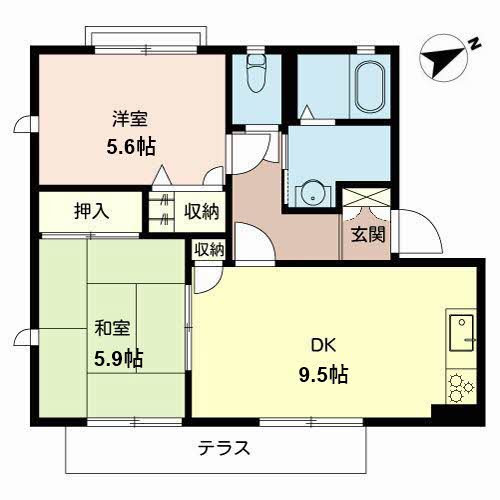シェーンヴィラＫ＆Ｍ　ⅠB103-2
