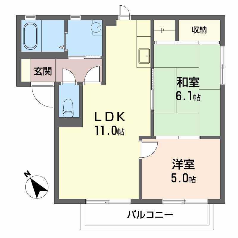 ヴィラ・ベール A202号-4