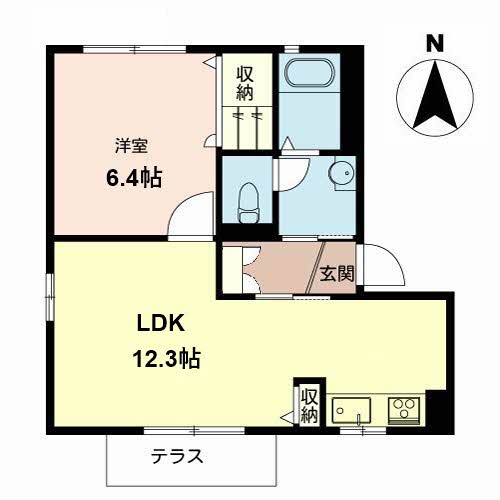 コンフォート津久野 A102号-2