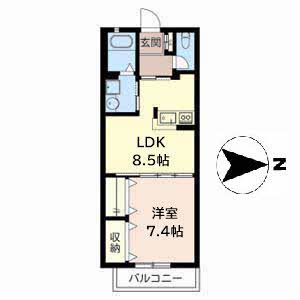ベルデメゾン B202号-12