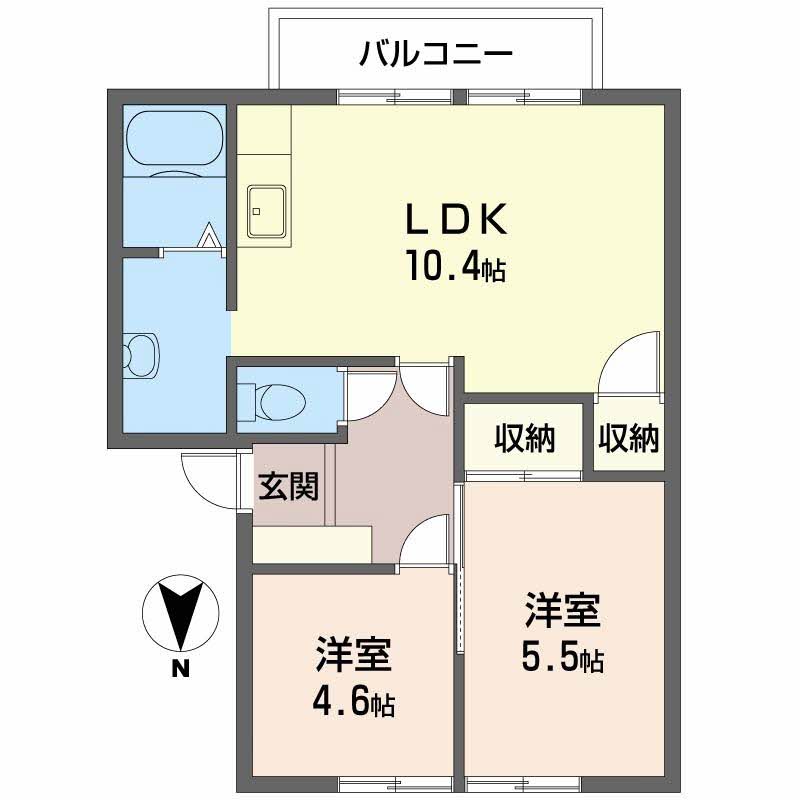 ラフィーネ當麻壱番館 A202号-2