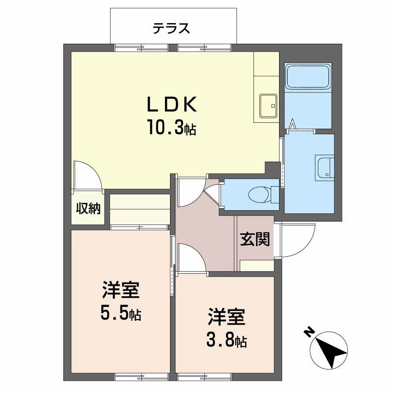 西谷ハイツＣ0101-2