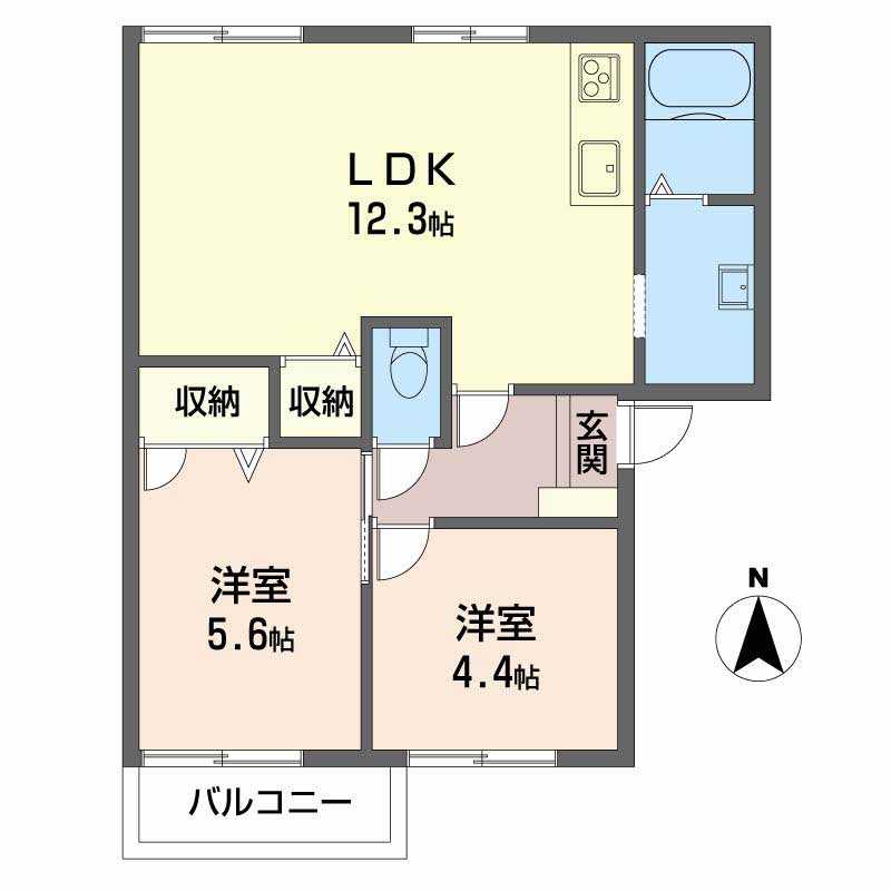 三央ハイツB201-2