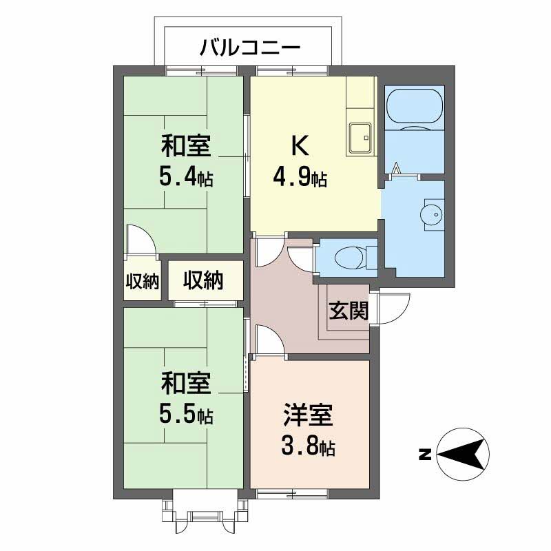 コスモス結崎　ＢB203-2
