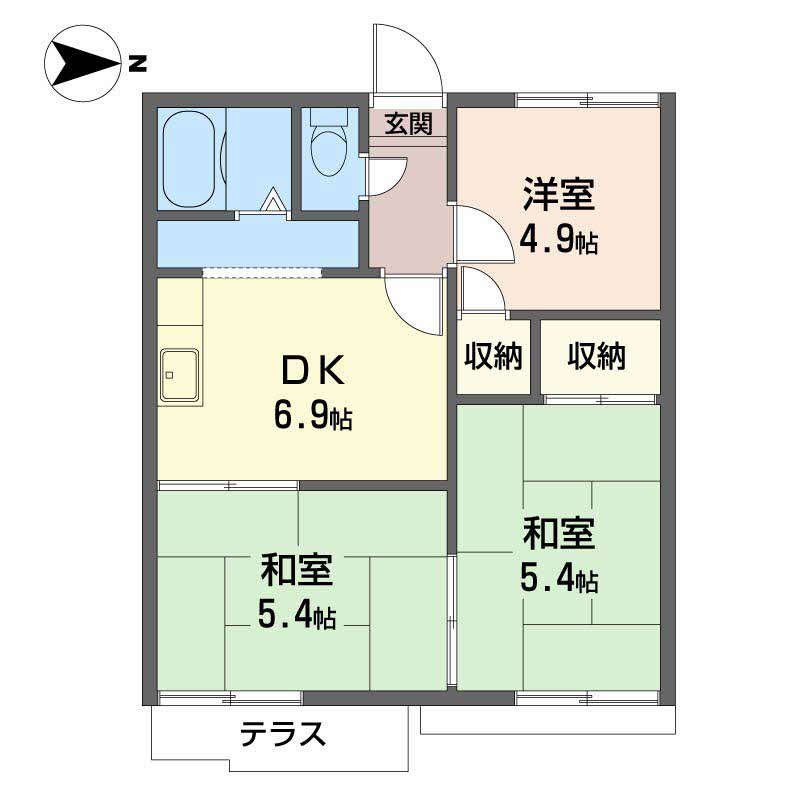尺土グリーンヴィレッジＢ0105-2