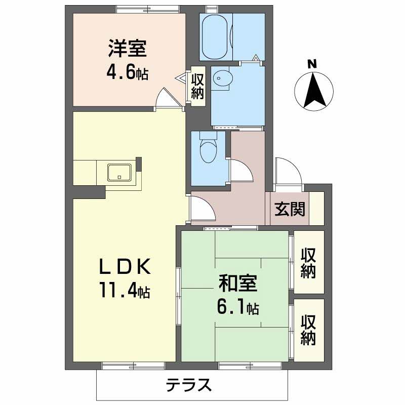 バリュージュ植善Ｃ棟0102-2