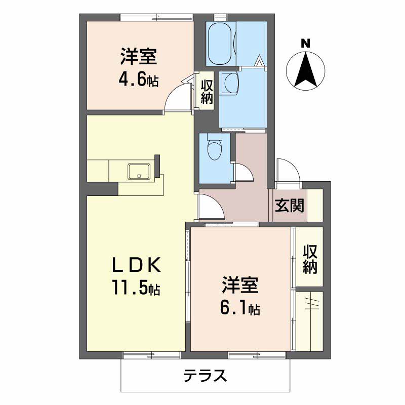 メゾン・ソレイユB102-2