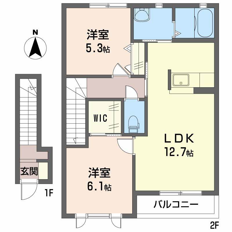 ラ・メゾン柿の木Ｄ D202号-16