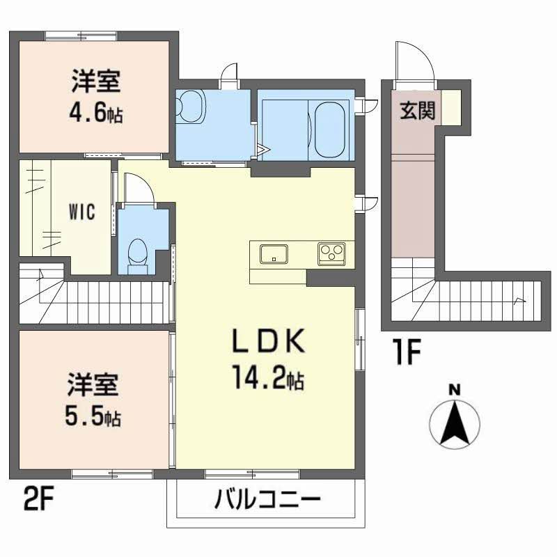 ラフィーネ三室参番館 A201号-16