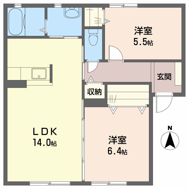 コンフォート東福寺Ａ・ＣA101-2