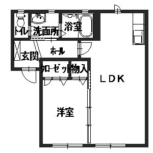 コンフォート東福寺Ａ・ＣA102-2