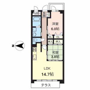 シャーメゾン アサヒ 0109号-14