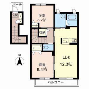 シャーメゾン　秋山Ｂ0202-2
