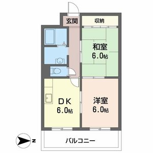 グロウブ東翠園 0202号室