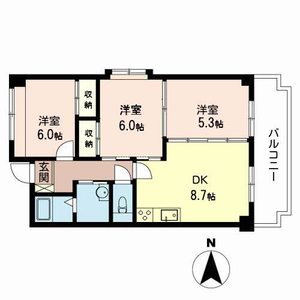 藤楓アビタシオン 0701号室