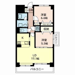 ＡＤ－ＨＯＣ江坂 0501号室