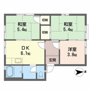 フレグランス小林 0102号室