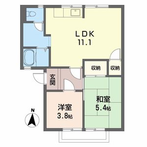 グリ－ンハイツしあわせ 0210号室