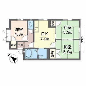 あしべハイツ 0103号室