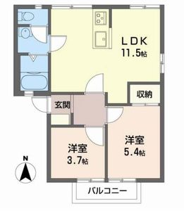 ディアスコスモ 0202号室