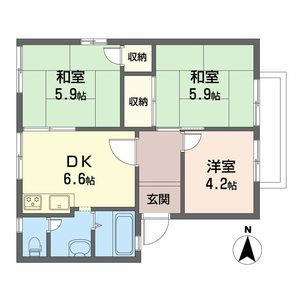 ウエストヒルズ 0205号室