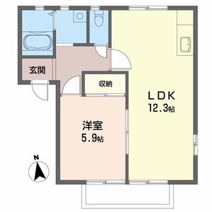 ラ．サルデーヌ 0205号室