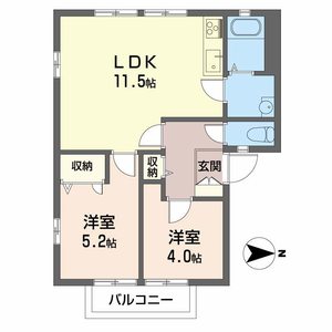 フレグランス池尻 0201号室