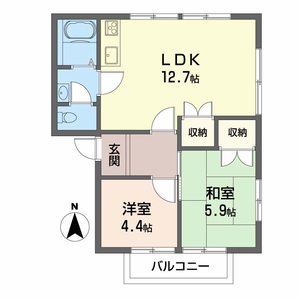 フレグランス加納 0206号室