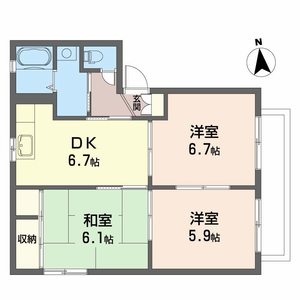 シャーメゾンくすの木 0208号-2