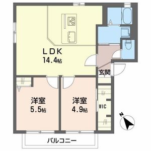 シャーメゾン笠松 0201号室