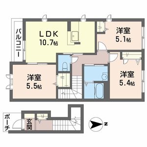 シャーメゾン華 0201号室