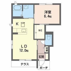 シャーメゾン岸宮 0101号室