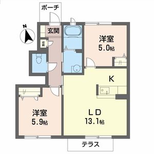 フローラル・アイ 0102号室