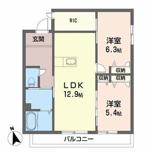 ベレオ黒田 0201号室