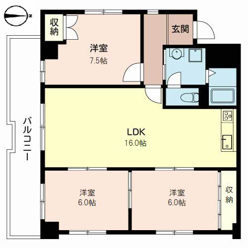 メルヴェイユ玉川 0403号-2