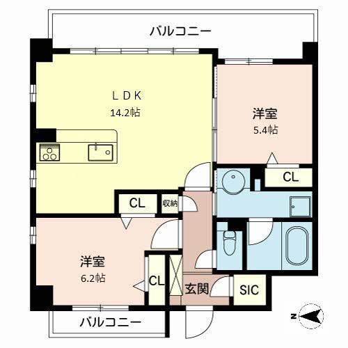 シャーメゾン相生通 0501号-2