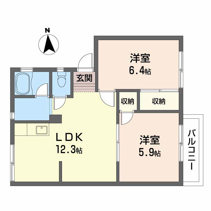 ラベニュー谷口 B202号-12