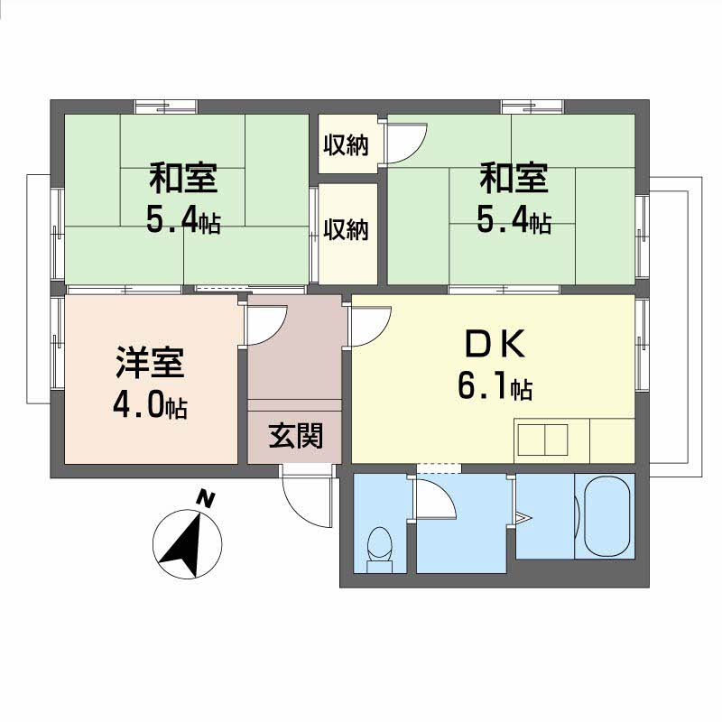 藤ハイツ 0201号-2