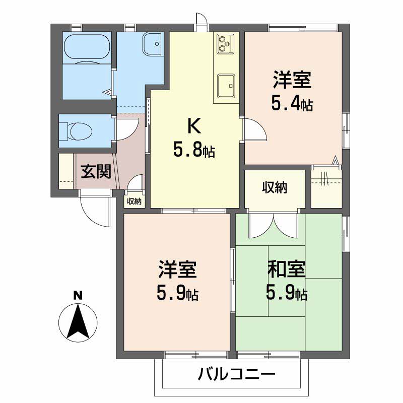サニーコート 0207号-6