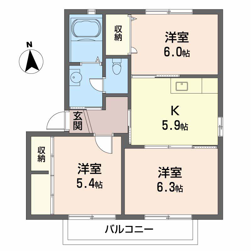 シャーメゾン新堂 0203号-16