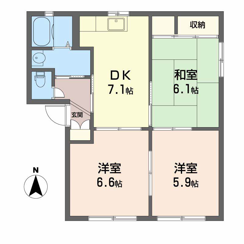 シャーメゾン新堂Ⅱ 0117号-16