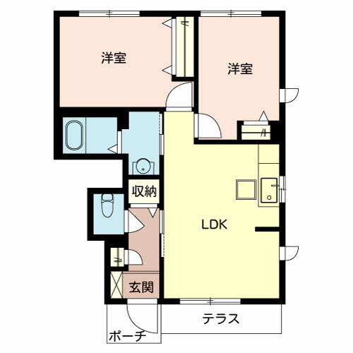 クレール松ヶ丘0102-2