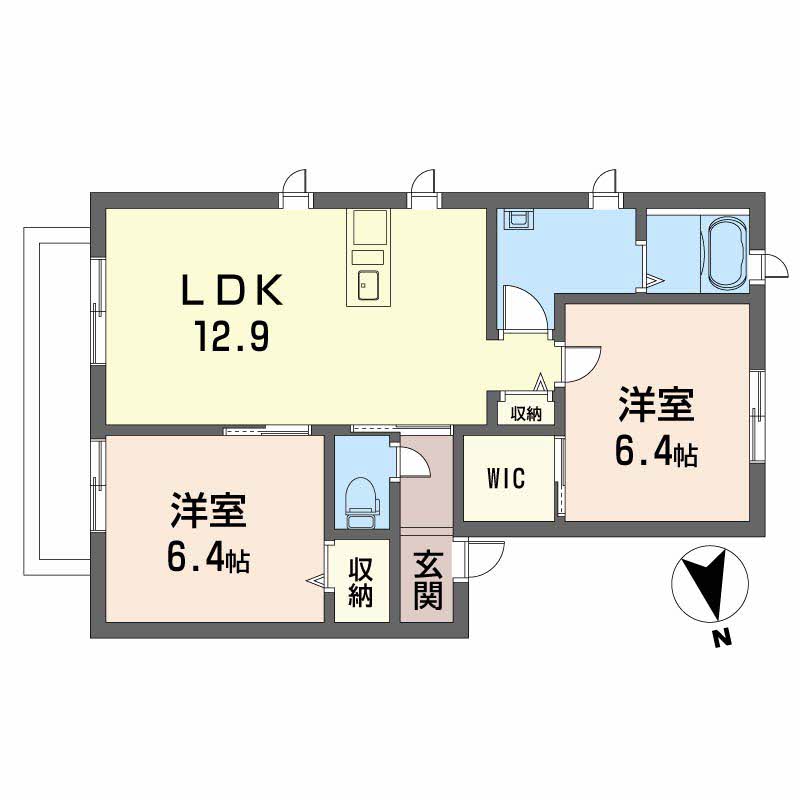 シャーメゾン内原0205-2