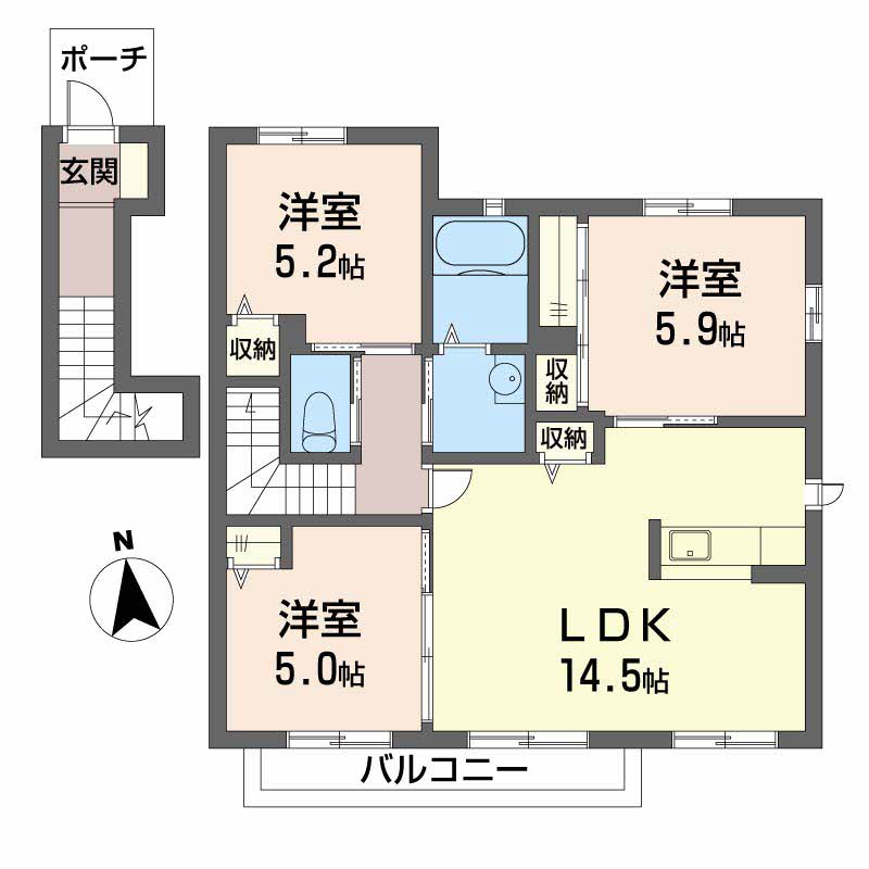 シャーメゾン下津野 0206号-16