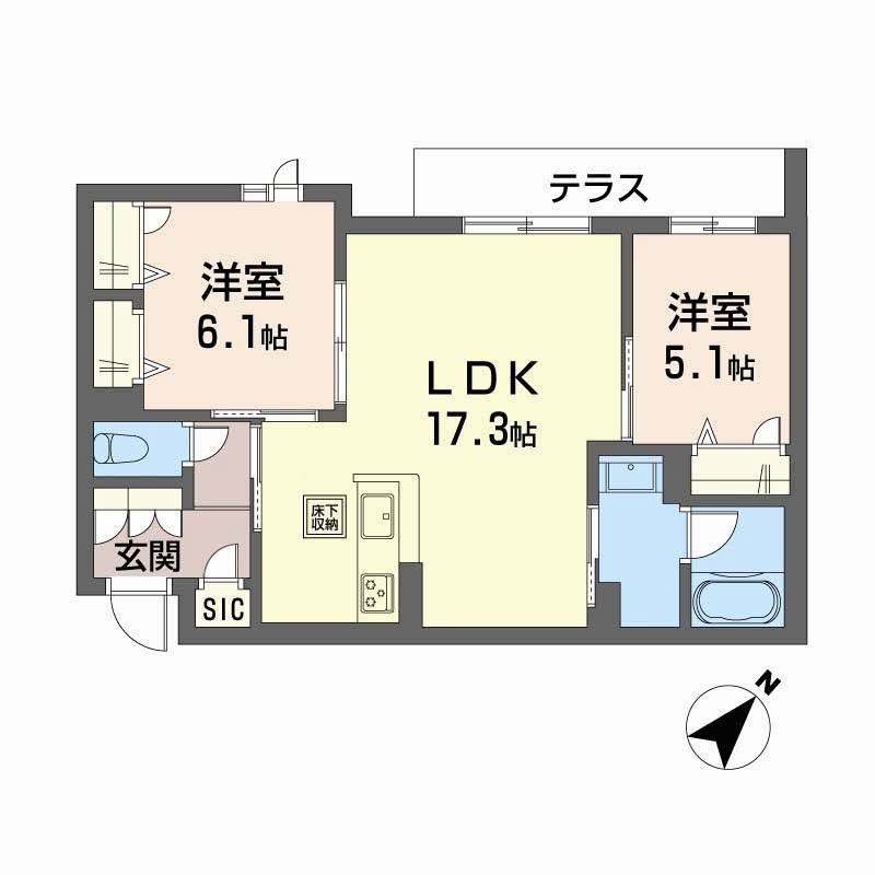 シャーメゾン エクロール【みらいエコ※一部除く】 0101号-4