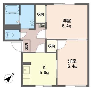 フレグランス平山Ａ 102号室