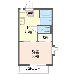 フレグランス平山Ｅ 201号室