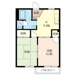 フォレスト３ 102号室