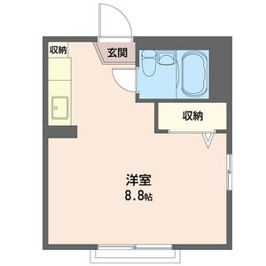 プチブラウン 201号室