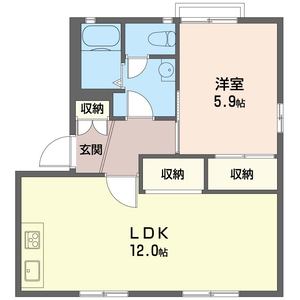 コ－ポスズラン 101号室